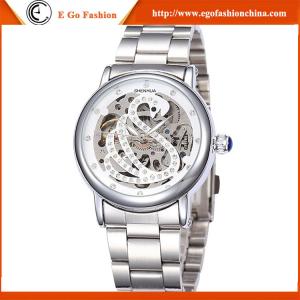 SH08 Fashion Casual Watch Full Stainless Steel Watch Mechanical Watches Man Swan Watch Men