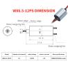 China 1A 6.5mm OD 12 Wire Slip Ring Capsule For Low Power Instrumentation wholesale