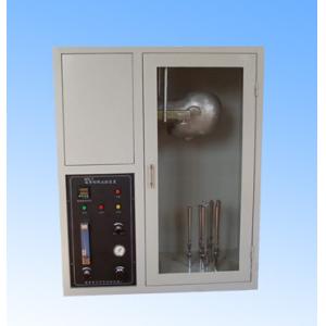 China Equipamento de testes do fogo EN137, câmara do teste da inflamabilidade da resistência da chama da máscara wholesale