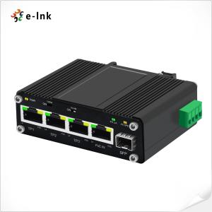 China Mini Industrial 3-Port 1000M RJ45 + 1 x SFP PD Switch with PoE Splitter Function supplier