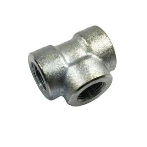 joint de tuyau d'acier 304 inoxydable 1/2 « - 4" matériel convenable fileté de tuyau de pièce en t fileté par pouce d'acier inoxydable de pièce en t
