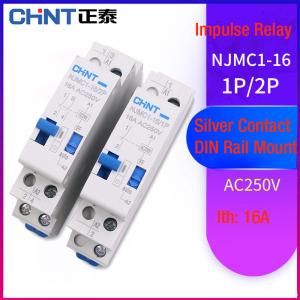 China Impulse Latching Relay Industrial Electrical Controls 1 Phase 16A 250V AC-28V DC supplier