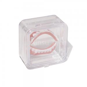 China 3 Inch Dental Pillow Boxes , Membrane Tooth Box For Denture Storage supplier