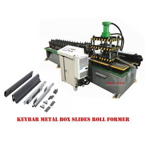 Keybar Metal Box Slides Machine For Office Furniture / Cabinets