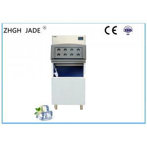SS304 Shell Industrial Ice Cube Machine , Milk Shop Use Stand Up Ice Machine