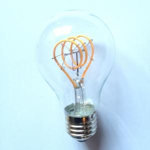 China Vintage Edison LED BULBS A60 Flexible LED filament bulb light for E27 230VAC warm white supplier