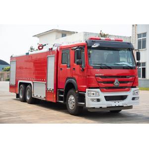 China Sinotruk HOWO Water Tender Industrial Fire Truck with 6 Firefighters supplier