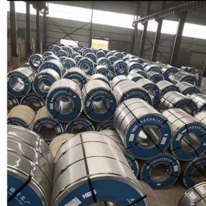China Hot Dipped Color Coated Galvanized Steel Coil Factories GI Prime Z275 Slightly Oily Skin Pass supplier