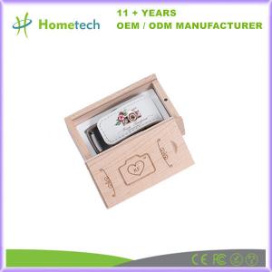 China Custom Photography Wedding Gift Leather USB Flash Disk 8GB 16GB 32GB 128GB Pendrive supplier