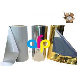 Various Color Metalized Polyester Film For Lamination 180 - 1300mm Roll Width