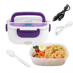 China 2 In 1 Electric Heated Lunch Box Car Home Portable Food Container supplier