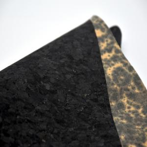 China Eco-friendly natural bark grain cork cloth Embossed Eco Friendly Shoe Materials 54/55 Superfine Fiber Material supplier