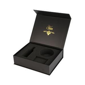 China 3 Bottle Magnetic Wine Glass Packaging Boxes Gift With Dividers supplier