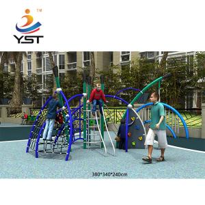 China EVA Mat Rope Climbing Kids Playground Slide For Kindergarten supplier