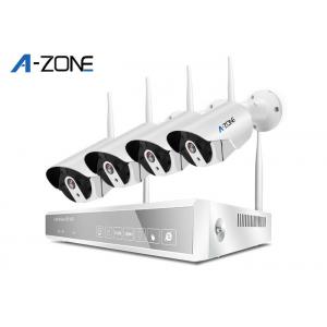 China 2MP Bullet 4ch Wifi Security Camera System With nvr  Ce FCC RoHS Certificate supplier