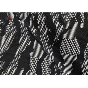 Printed Swimwear / Swimsuit Polyester Spandex Fabric , Man ' s Underwear Fabric