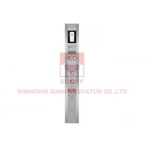 Passanger Lift Round Button Elevator COP / Stainless Steel Control Panel Elevator Cop For Lift