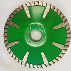 China A imprensa OD125 quente aglomerou segmentos do turbocompressor de Diamond Concrete Cutting Disc With supplier