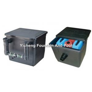 China Biological UV Filtration Pond Filter For 4m³ Garden / Fish Ponds 50L Volume supplier