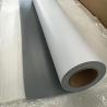 China Satin Grey Back Composite Pet Adhesive Film For Pop Up Banner Stand Display wholesale