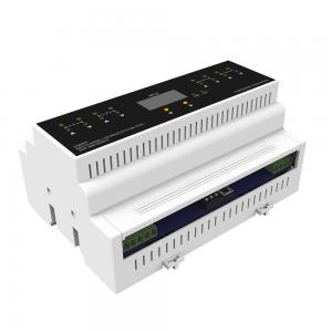 China Intelligent Lighting Control System 0.6 Watts 4 Channels Din Rail Trailing Edge Dimmer supplier