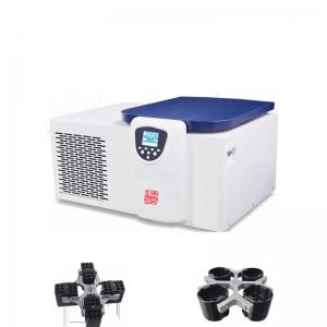 TFT LCD display Table Top Cold Centrifuge 8000rpm Low Speed 110kg Weight