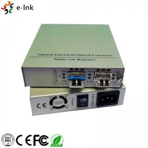 China 10G Fiber Ethernet Media Converter Standalone SFP+ To UTP 10G Small Portable Size Case supplier