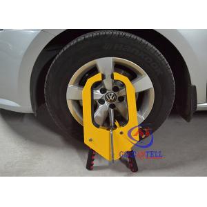 A3 Steel Security Vehicle Wheel Clamp ,  Car Wheel Lock For Width 18 - 29cm Wheel