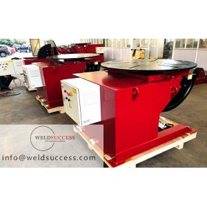 China 3T Welding Turn Table Tiltling Positioners , Control By Hand Box And Foot Pedal supplier