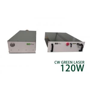 120W CW Fiber Laser Water Cooling Nanosecond Green 532nm Laser