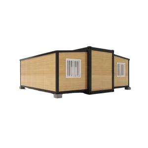 China Foldable Residential Container Houses 20 Ft Double-Wing Expansion Box for Easy Living supplier