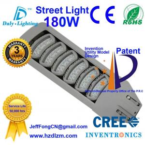 China La luz de calle del LED 180W con CE, RoHS certificó y lámpara de enfriamiento del camino de la eficacia del mejor hecha en China supplier