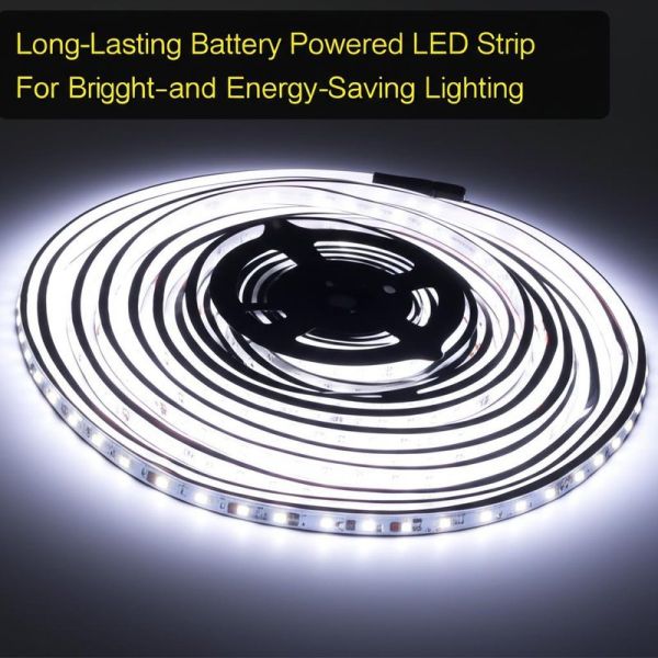 Long-Lasting Battery Powered LED Strip Light for Bright and Energy-Saving Lighting