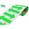 White Glassine Liner Adhesive Sticker Roll Waterproof Transparent Printing