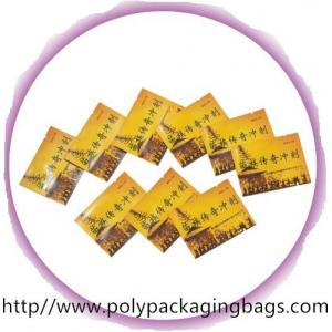 China Disposable Herbal Tea Aluminium Foil Bag with Colorful Printing supplier