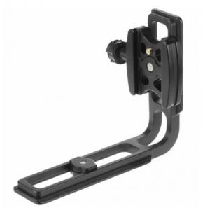 Black Anodized CNC Aluminium Parts For Quick Release Tripod Camera Mounting Plate