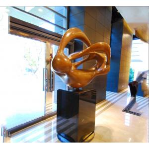 China Abstract Indoor Bronze Statues Casting Technique For Office Hotel Decoration supplier