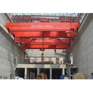 China Strong Electric Double Girder Overhead Crane QD Type 5~500T Independent Hydraulic Brake supplier