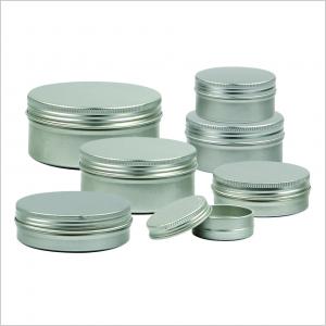 China Sealed Screw Lids Aluminum Bottle And Jar Tea Cookie Aluminum Jar Lid Tin Cans supplier