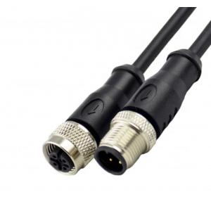 Automotive M12 Field Wireable Connector A Code 5Pin Straight Angle Circular