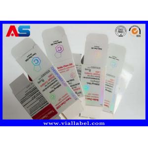 China 250g Peptide Powder 10ml Vial Boxes Custom Printing Waterproof supplier