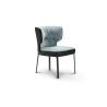 China Modern Style Accent Swivel Chairs With Moulded High Density Foam Seat Fabric Leather wholesale