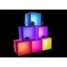 40X40X40cm LED Cube Light Open Cube Back Bar Ice Bucket For Drink Dispaly