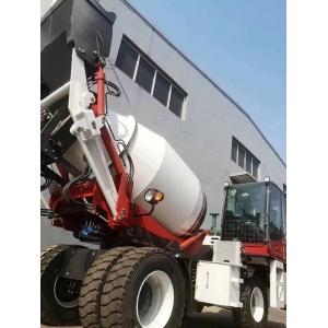 Discharing 2m3 Concrete Mixer Truck Diesel Mobile Cement Mixer Paint Can be Customized