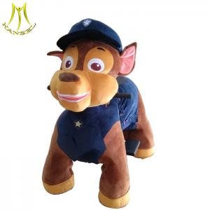 Hansel   shopping mall walking animal token operated animales mountables electric funny dog toy