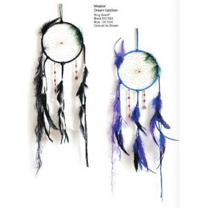 China Handmade Dream Catcher Net Pure White Wall Hanging Decoration with Feather for Nice Dreams Craft Gift supplier