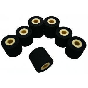 Black Hot Ink Rollers 36x32mm rub resistant For MRP Date Printer