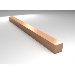 China Manufacturer High Purity Copper Steel Bar 1/8/ 1/4/ 1/2/ 1/16 1000-6000mm Length Customized