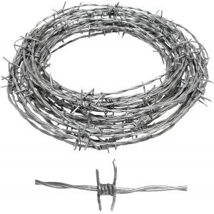 Heavy Coated Galvanized High Strength Reverse Twisted Barbed Wire Fence Wire