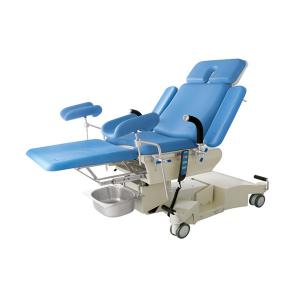 China 300VA 600mm Width 50/60Hz CE FDA Delivery Chair Gynaecological Table With Dirty Pot supplier